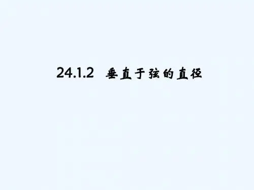 数学人教版九年级上册垂经定理