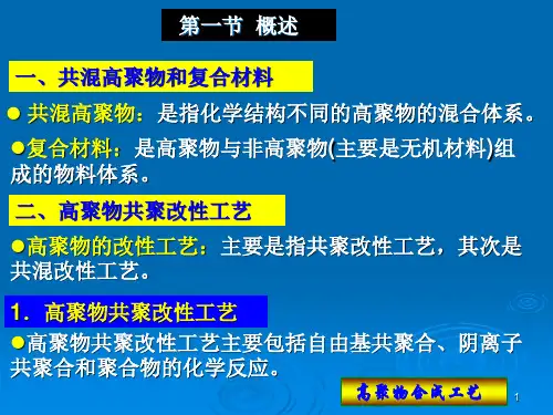 第十章 高聚物改性工艺