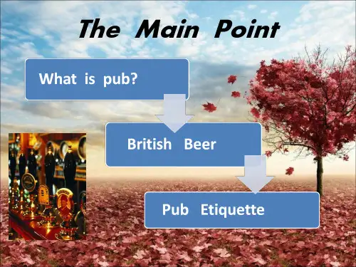 BritishPubCulture1英国酒吧文化