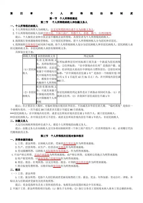 经济法基础第四章