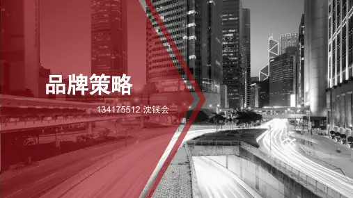 品牌策略ppt课件