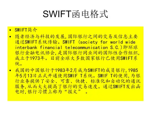 swift信用证格式