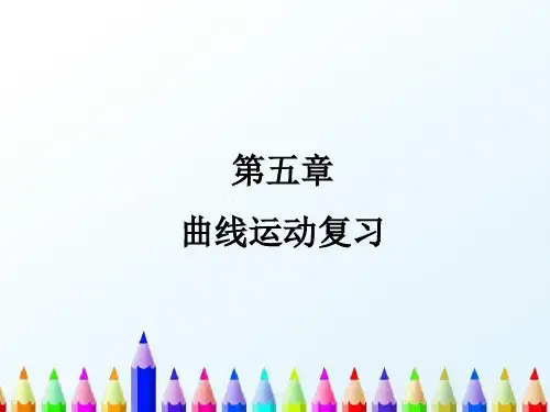 新版春季学期高一物理必修二  曲线运动复习(共21张PPT)学习PPT