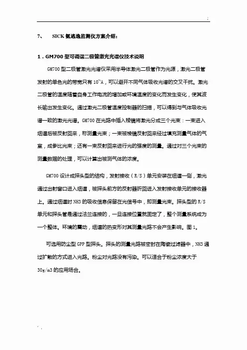 氨逃逸技术方案