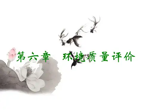 第六章环境质量评价