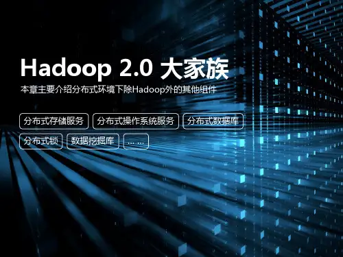 高级培训-20.《云计算(第三版)》配套PPT之二十：第6章 Hadoop 2.0 大家族(一)3