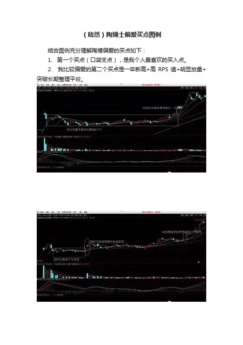 （晓然）陶博士偏爱买点图例