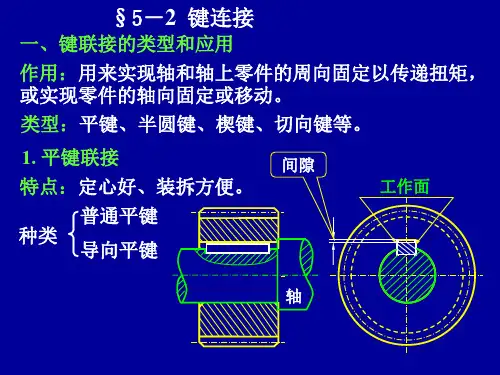 第5章常用连接和螺旋传动5-2,3,4,5