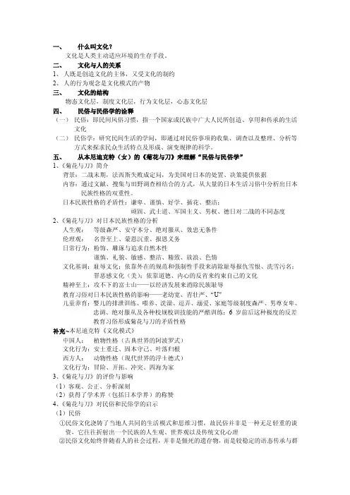 民俗学笔记——精选推荐