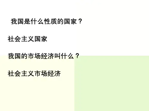 社会主义市场经济原理