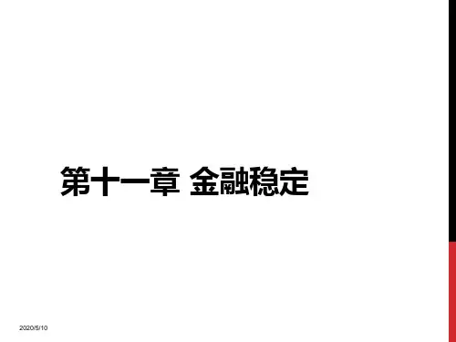 第11章金融稳定