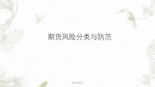 期货风险防范ppt课件