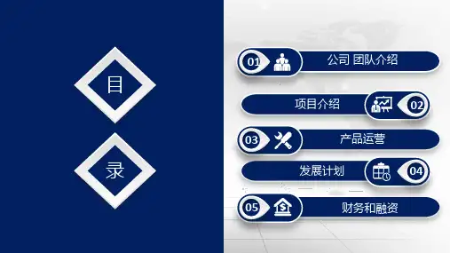 微粒子创意创业商业计划书cvqe