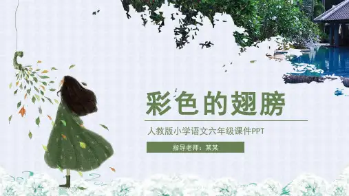 彩色的翅膀人教版六年级语文下册-PPT课件