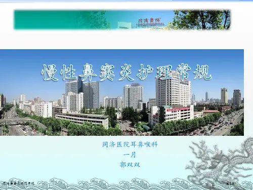 慢性鼻窦炎护理常规
