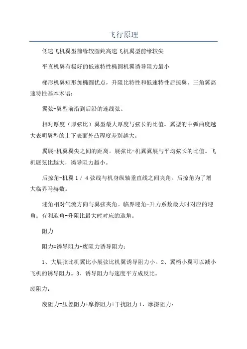 飞行原理_精品文档