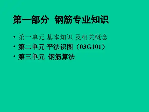 钢筋平法标注图解