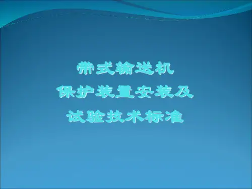 皮带保护标准