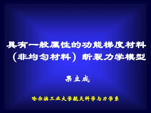 功能梯度材料(FGM)