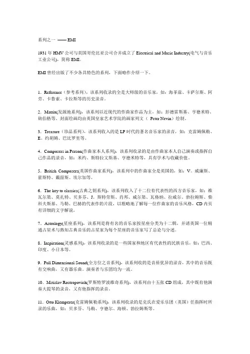 世界CD品牌
