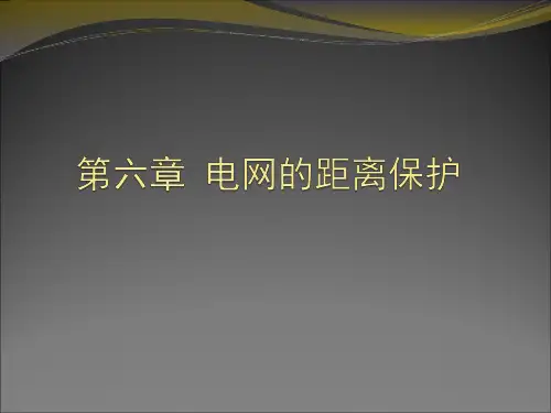 距离保护_精品文档