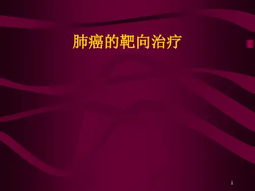 肺癌的靶向治疗ppt课件