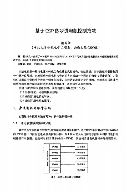 基于DSP的步进电机控制方法