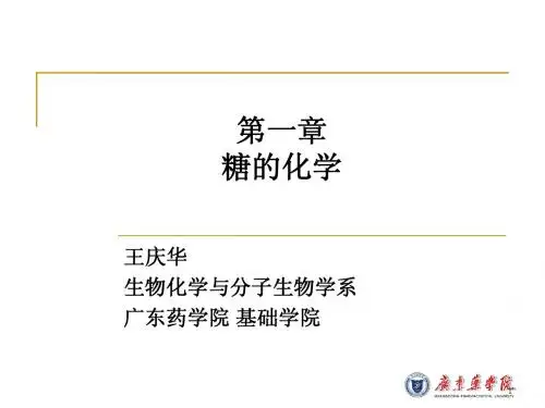 1第一章糖的化学