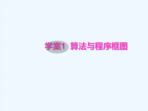 高考数学一轮复习-10.1-算法与程序框图精品课件-文-新人教A版