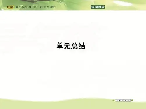【导与练】2016高三政治一轮复习：必修二 政治生活 第二单元 单元总结