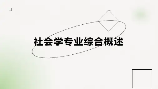 社会学专业综合概述