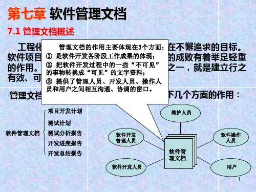 软件文档写作11-管理文档