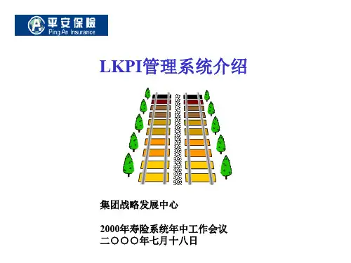 LKPI指标体系介绍(ppt 31页)