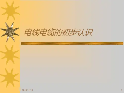 工程师培训教材线材ppt课件