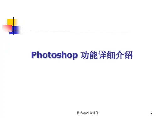 ps功能详细介绍ppt课件