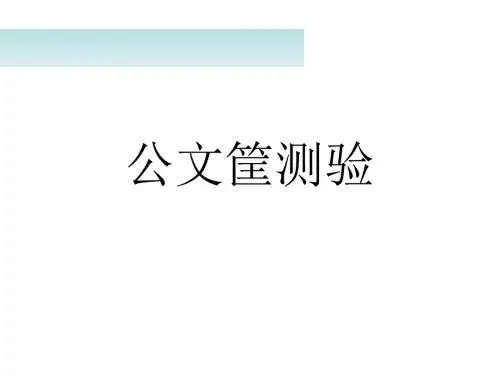 公文筐测验