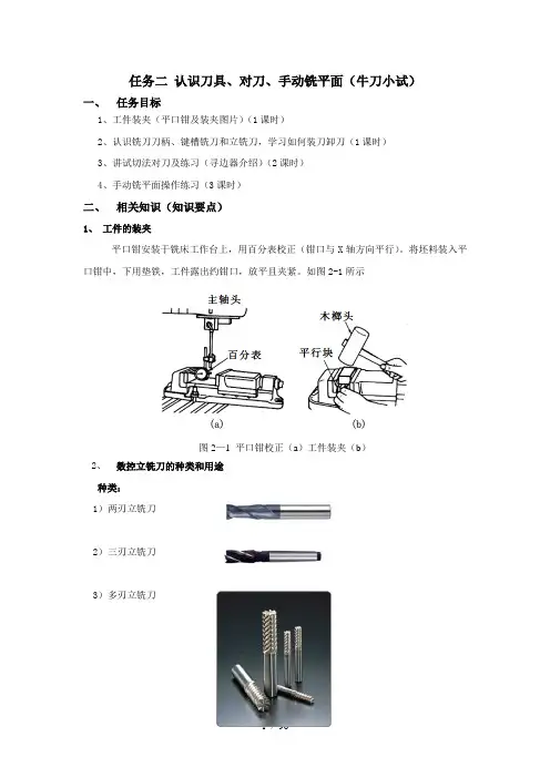 数控铣培训教材