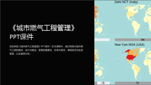 《城市燃气工程管理》课件