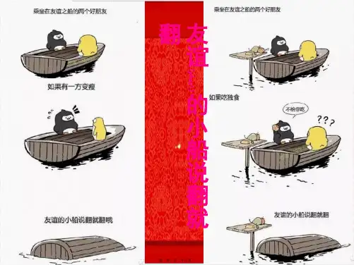 七年级道德与法治上册 第二单元 友谊的天空 第四课 友谊与成长同行 第1框 让友谊之树常青课件 
