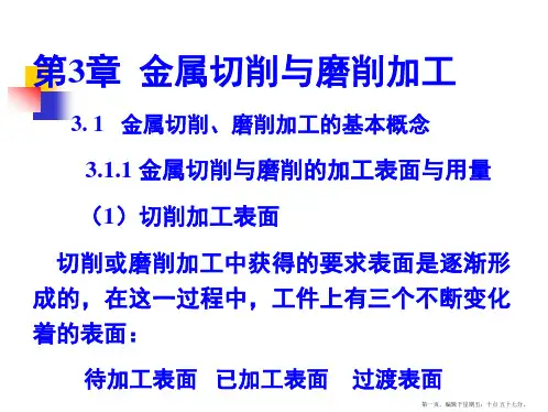 机械制造技术基础课件第三章(1)