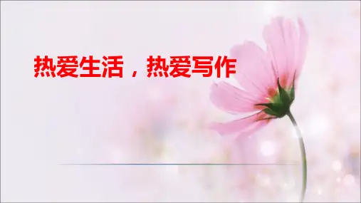 作文指导初一省公开课获奖课件市赛课比赛一等奖课件