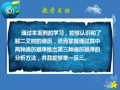 二叉树的遍历ppt课件