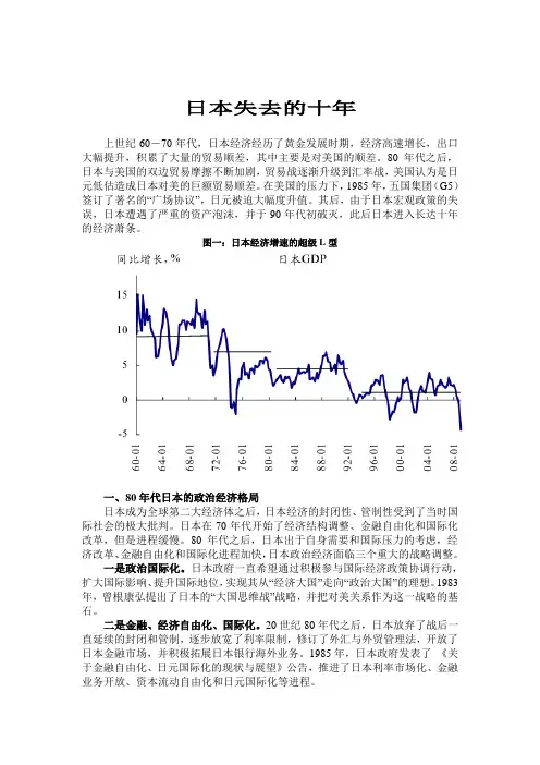 日本失去的十年