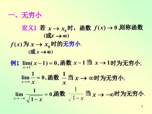 高数一章5节ppt课件