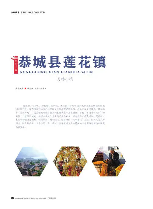 恭城县莲花镇——月柿小镇