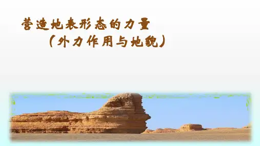 地表形态的塑造优秀课件人教版