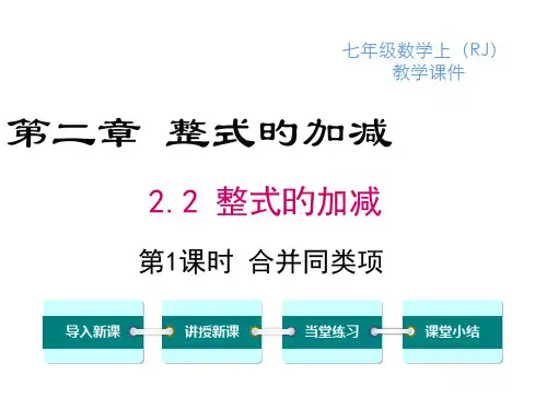 合并同类项专题知识