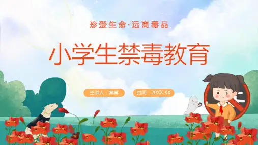小学生禁毒教育PPT课件