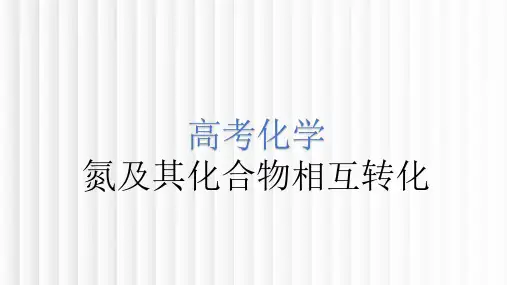 高考化学复习 氮及其化合物相互转化