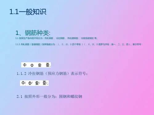 梁柱板钢筋平法标注图详细解析